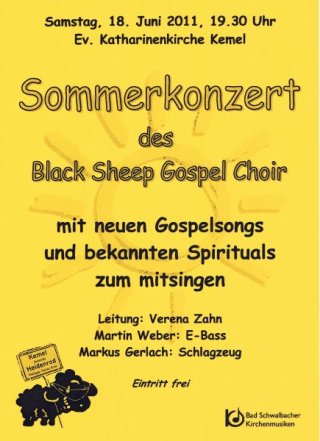 Sommerkonzert Black Sheep
